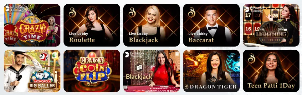 Live kasinospill SHOTZ CASINO