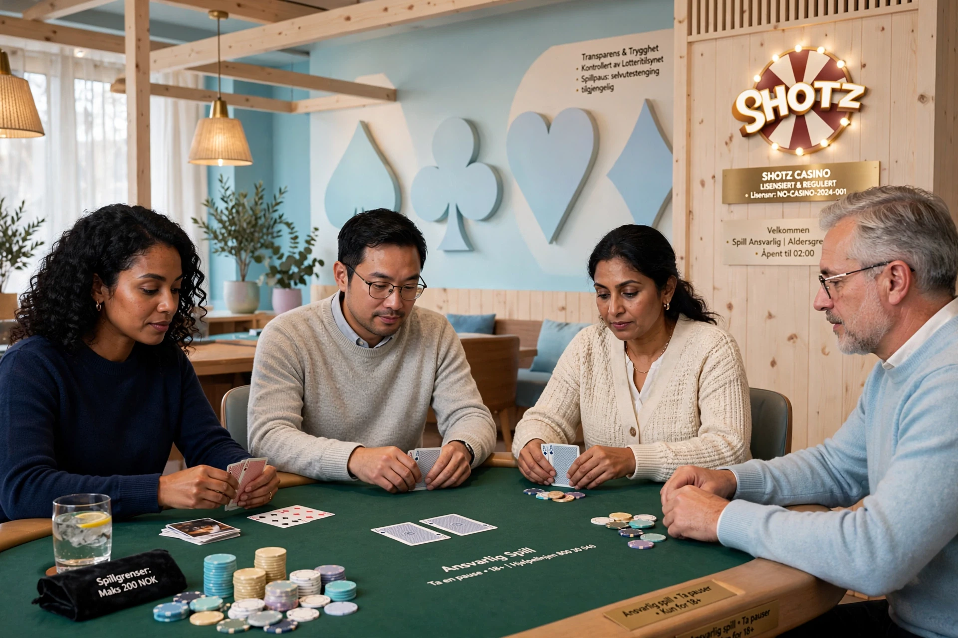 Online pokerspill SHOTZ CASINO