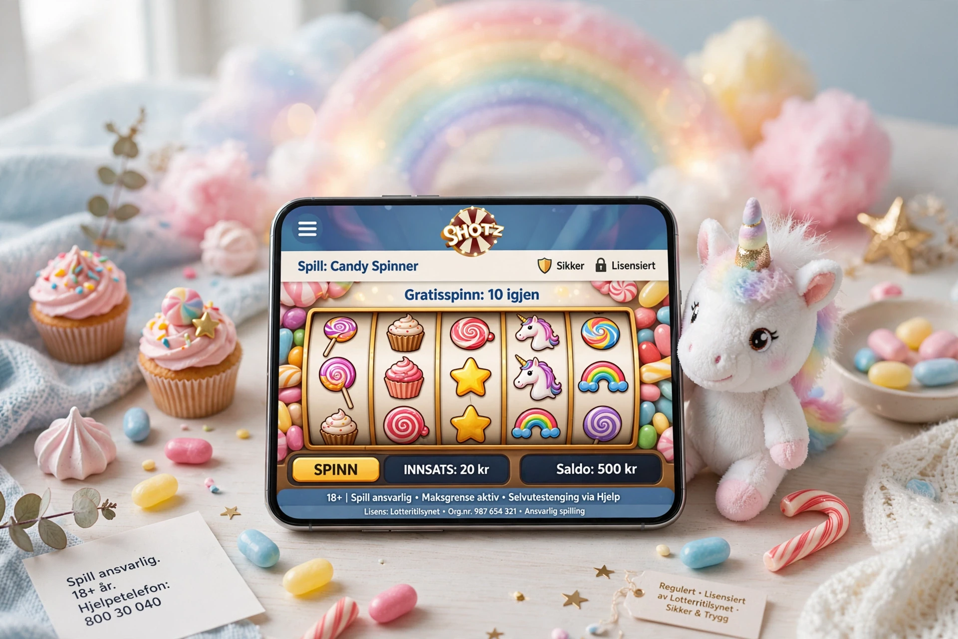 spilleautomater på iPhone Shotz Casino