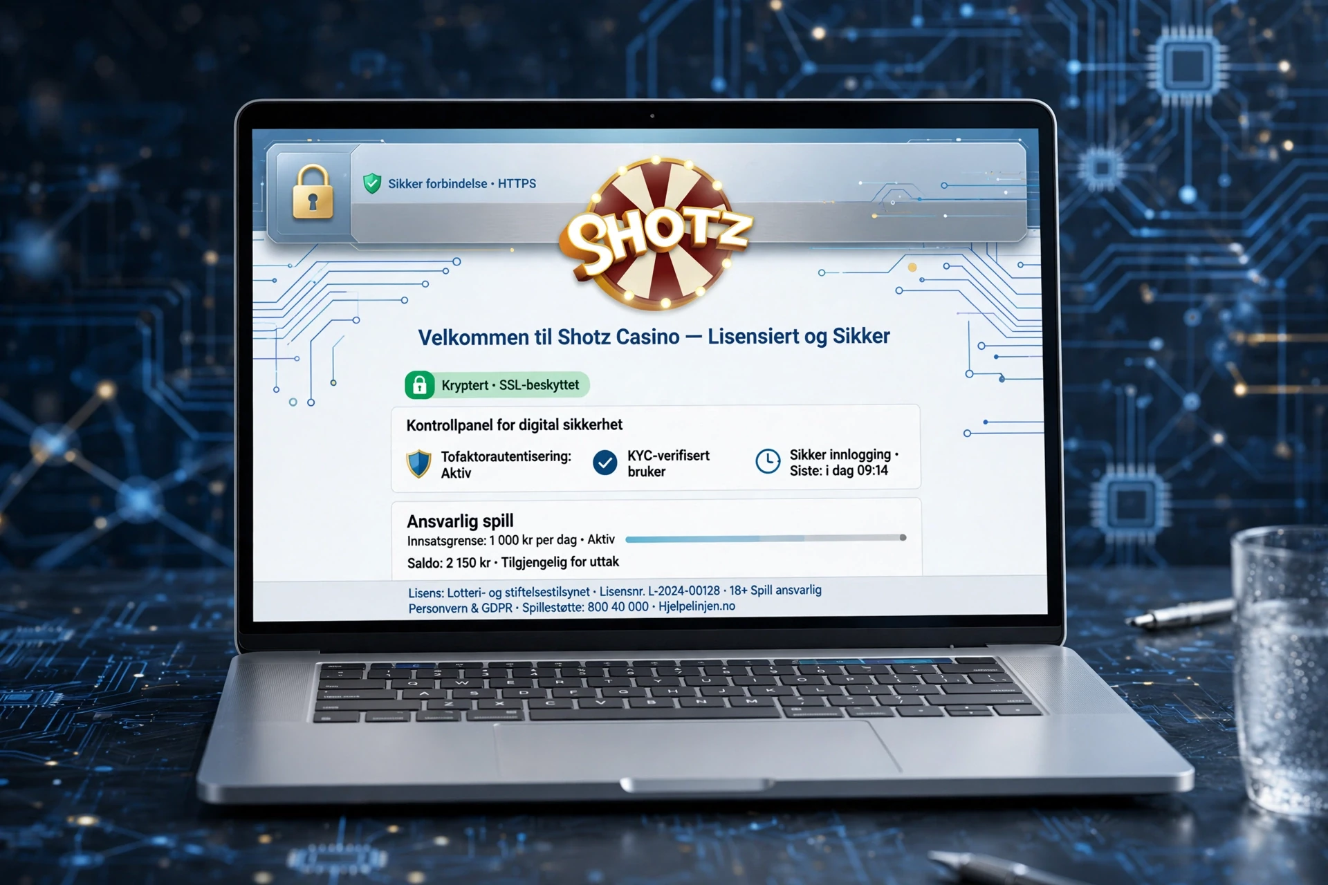 certificat ssl Shotz Casino CASINO